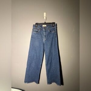 Boden High Rise Wide Leg Jeans Size 29x32
